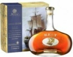 Коньяк Kelt Tour du Monde Commodore Grande Campagne, gift box, 0.7 л