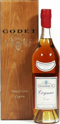 Коньяк Godet, "Vintage", Petite Champagne AOC, 1972, wooden box, 0.7 л