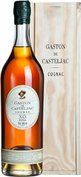 Коньяк "Gaston de Casteljac" XO Extra, Cognac AOC, wooden box, 0.7 л