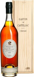 Коньяк "Gaston de Casteljac", Cognac AOC, 1976, wooden box, 0.7 л