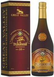 Коньяк Great Valley, "Traditional" 10 Years Old, gift box, 0.7 л