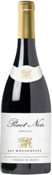 Вино "Les Mougeottes" Pinot Noir. Pays d'Oc IGP