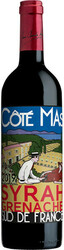 Вино "Cote Mas" Syrah Grenache. Pays d'Oc IGP