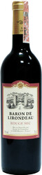 Вино "Baron de Lirondeau" Rouge Sec