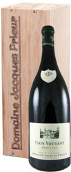 Вино Domaine Jacques Prieur. Clos Vougeot Grand Cru. wooden box. 3 л