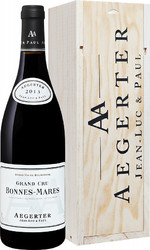 Вино Aegerter, Bonnes-Mares Grand Cru AOC, 2013, wooden box