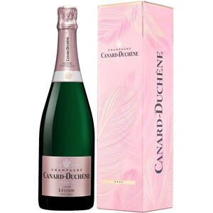 Шампанское Canard-Duchene, "Cuvee Leonie" Rose Brut, Champagne AOC, gift box