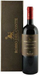Вино Tasca d'Almerita, "Rosso del Conte" DOC, 2014, gift box