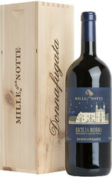 Вино Donnafugata. "Mille e una Notte". Contessa Entellina DOC. wooden box. 1.5 л