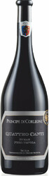 Вино Principe di Corleone, "Quattro Canti" Syrah-Nero D'Avola, Sicilia DOP