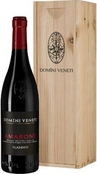 Вино "Domini Veneti" Amarone della Valpolicella Classico DOC, 2015, wooden box