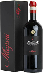Вино Allegrini. Amarone della Valpolicella Classico DOC. gift box. 1.5 л