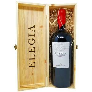 Вино Produttori di Manduria, "Elegia" Riserva, Primitivo di Manduria DOP, 2019, wooden box, 1.5 л