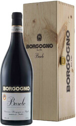 Вино Borgogno. Barolo DOCG. wooden box. 1.5 л