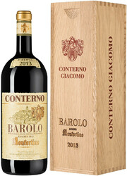 Вино Giacomo Conterno. Barolo Riserva "Monfortino" DOCG. wooden box. 1.5 л