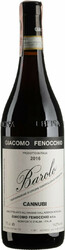 Вино Giacomo Fenocchio, Barolo "Cannubi" DOCG, 2016