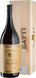 Вино Renato Ratti, "Rocche dell'Annunziata", Barolo DOCG, 2016, wooden box, 1.5 л