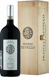 Вино Fratelli Revello. "Rocche dell'Annunziata". Barolo DOCG. wooden box. 1.5 л
