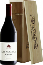 Вино Cantina del Pino, Barbaresco "Albesani", wooden box, 2013, 1.5 л