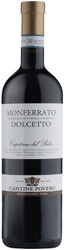Вино Cantine Povero. Dolcetto "Capitano del Palio". Monferrato DOC