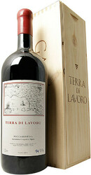 Вино Galardi. "Terra di Lavoro". Roccamonfina IGT. wooden box. 1.5 л