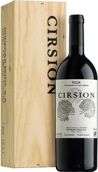 Вино Bodegas Roda. Rioja "Cirsion". Rioja. wooden box