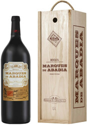 Вино Bodegas El Cidacos, "Marques de Abadia" Reserva, Rioja DOC, 2013, wooden box, 1.5 л