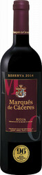 Вино Marques de Caceres. Reserva