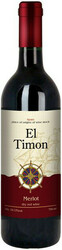 Вино El Timon, Merlot, Dry