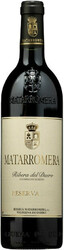 Вино "Matarromera" Reserva. Ribera del Duero DO