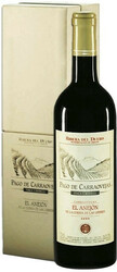 Вино Pago de Carraovejas. "El Anejon de la Cuesta de Las Liebres". Ribera del Duero DO. gift box. 1.5 л