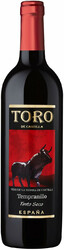 Вино "Toro De Castilla" Tempranillo Seco