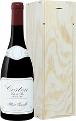 Вино Albert Ponnelle. Corton Grand Cru "Clos du Roi" AOC. wooden box