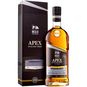 Виски M&H, "Apex" Pomegranate Wine Cask, gift box, 0.7 л