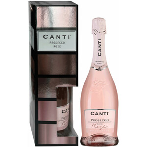 Игристое вино Canti. Millesimato Prosecco DOC Rose. gift box