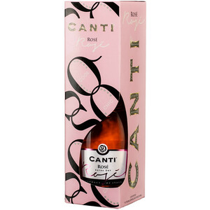 Игристое вино Canti, Rose Extra Dry, gift box