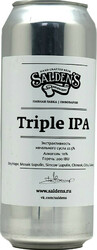 Пиво "Salden's" Triple IPA, in can, 0.5 л