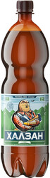 Пиво "Халзан", в пластиковой бутылке, 1.35 л