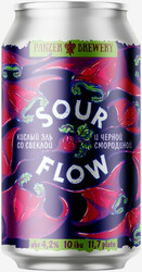 Пиво Panzer, "Sour Flow" Beet & Blackcurrant, in can, 0.33 л