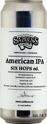 Пиво "Salden's" American IPA, "Six Hops" ed., in can, 0.5 л