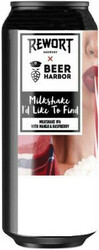 Пиво ReWort & Beer Harbor, Milkshake "I'd Like To Find", in can, 0.5 л