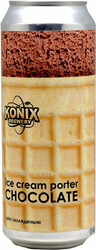 Пиво Konix Brewery, "Ice Cream Porter Chocolate", in can, 0.45 л