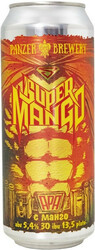 Пиво Panzer, "Super Mango", in can, 0.5 л