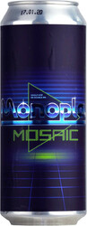 Пиво Stamm Beer, "Monoplay Mosaic", in can, 0.5 л