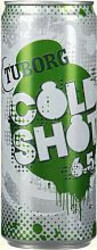 Пиво "Tuborg" Cold Shot, in can, 0.33 л