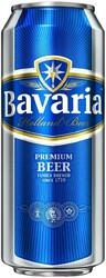 Пиво "Бавария" Премиум, в жестяной банке (Россия), 0.5 л