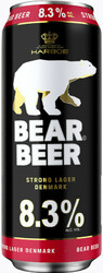 Пиво "Bear Beer" Strong Lager (Russia), in can, 0.45 л