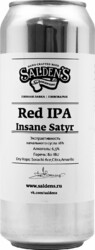 Пиво Salden's, Red IPA "Insane Satyr", in can, 0.5 л