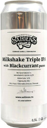 Пиво "Salden's" Milkshake Triple IPA with Blackcurrant puree, in can, 0.5 л