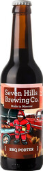 Пиво Seven Hills Brewing, "BBQ" Porter, 0.33 л